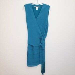 Vintage Diane von Furstenberg Solenn pleated dress